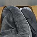 Bedsure Orthopedic Dog Bed for Medium Dogs - Waterproof Dog Sofa Beds Medium, Supportive Foam Pet Couch Bed with Removable Washable Cover, Waterproof Lining and Nonskid Bottom, Grey, 28"x23"x6.5" 