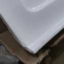 DreamLine SlimLine 42 in. D x 60 in. W x 2 3/4 in. H Right Drain Single Threshold Shower Base in White