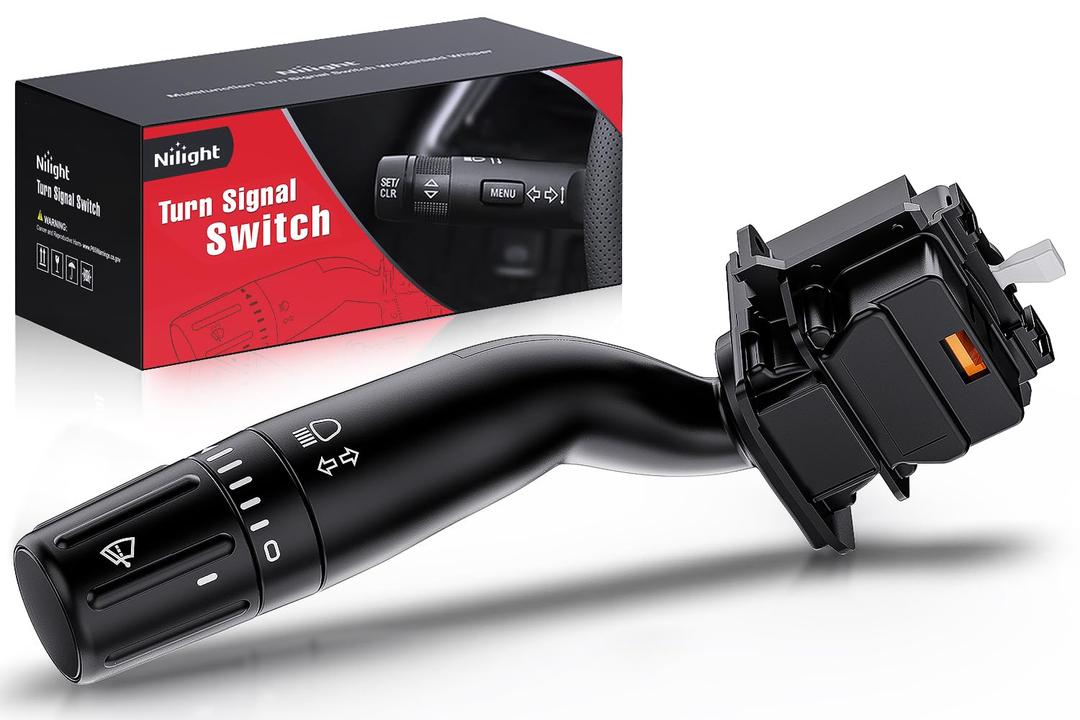 Nilight Turn Signal Switch Compatible for Ford 2015 2016 2017 2018 2019 2020 F150 2017-2022 F250 F350 F450 F550 Super Duty 2021-2023 F650 F750 Windshield Wiper Combination Blinker