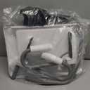 MTWML Hook On High Chair with Tray,Portable Baby High Chair that Attaches to Table,Clip On Fast Table Seat for Babies and Toddlers.Baby Feeding Seat for Dining Tables and Counter(Pure-Black)