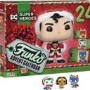 Funko Pop! Advent Calendar: DC Super Heroes  Superman  24 Days of Surprises  Collectible Vinyl Mini Figures  Mystery Box  Gift Idea  Holiday Present for Girls, Boys & Kids  Christmas Countdown
