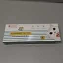 Potaroma Cat Toys Flopping Fish with Silver Vine and Catnip, Moving Kitten Kicker, Floppy Wiggle Clownfish for Small Dogs, Motion Kitty Interactive Exercise, 10.5 Inches