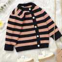 Infant Toddler Baby Girl Oversized Sweater Long Sleeve Sweaters Fall Winter Tops Clothes (5-6 Years, 03-brown)