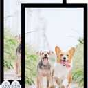 16x24 Picture Frame Set of 2, Black Photo Frames High Transparent Wall Gallery Desktop Horizontal Vertical for Canvas Collage Photo Poster Certificate 16 x 24 inches