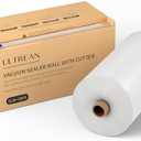 Ultrean 11" x 150' Vacuum Seal Roll Keeper with Cutter, Commercial Grade Vacuum Sealer Bags for Food Saver,BPA Free,Ideal for Storage,Meal Prep and Sous Vide (11" x 150')