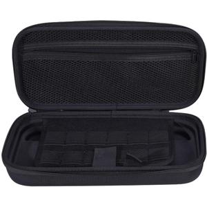 Nayubo Carrying Case for Nintendo Switch 2 2025, Hard Shell Protective Cover Portable Travel Pouch with 12 Game Cartridges Compatible with Switch 2 Console and Accessories (Black)