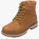 Athlefit Women's Work Waterproof Hiking Combat Boots Lace up Low Heel Booties Ankle Boots Size 10