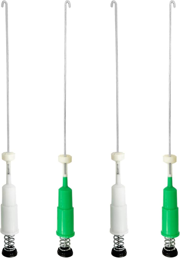 WH16X26911 WH16X26910 Suspension Rod Kit, Compatible with GE GTW335ASN2WW GTW335ASN1WW GTW460ASJ4WW GTW465ASN1WW GTW680BSJ3WS Washer, Replace Number WH16X24144 WH16X24145