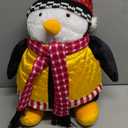 Penguin Stuffed Plush, Friend Plush Penguin Toy, TV Cute Soft Fluffy for Christmas Birthday Holiday Decoration