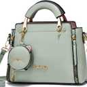 Xiaoyu Fashion Purses and Handbags for Women Ladies Crossbody Bags Top Handle Satchel Shoulder Bags Small Totes (Green)