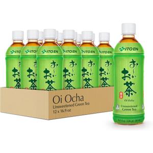 Ito En Oi Ocha Green Tea, 500 ml Bottles (Pack of 12)