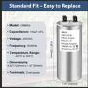 CBB65A Run Capacitor 250VAC 250V AC 140uF 140MFD 140 uF 40/85/21 C P1 50/60Hz 10000AFC PB1300