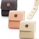 2 x 3Pcs Mini Travel Jewelry Bag,Foldable Multifunctional Travel Jewelrys Pouch, Essential Travel Jewelry Case for Rings, Mini Travel Jewelry RollsPrevents Loss