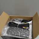 Small Portable Space Heater for Indoor Use - VOCRS 1500W PTC Electric Heater with Thermostat, Remote Control, 12H Timer, Eco and Fan Mode, Rapid and Safe Heating for Bedroom, Office