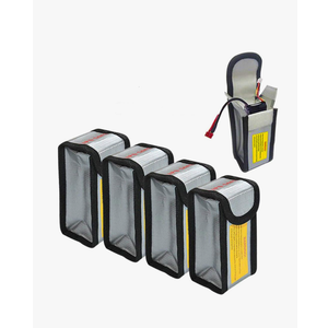 4pcs Lipo Battery Fireproof Explosion proof Bag Storage Guard Safe Pouch 125mm
Amazon's Choice