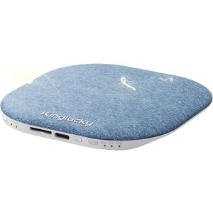 Kinglucky Upgrade F50 Under Pillow Speaker for Sleeping, Bluetooth 6.0 Sleep Speaker with Built-in Sleep Sounds + TF/microSD Offline, Auto-Off Timer, Up to 10 Hours Sleep Speaker for Side Sleeper Blue