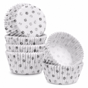Paw Bone Cupcake Liners Dog Themed Party Decorations Paw Pattern Cup Cake Holder Puppy Theme Cupcake Wrappers for Dog Birthday Party Supplies