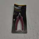 Klein Tools D275-5 Diagonal Flush Cutters, Made in USA, Micro Wire & Compact Zip Tie Cutter, Ultra-Slim Precision Flush Cutter for Work in Confined Areas, 5-Inch