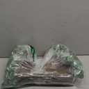 Dahey 2 Pack Wood Wall Planter Vase with Artificial Eucalyptus Farmhouse Wall Hanging Decor Pocket Planter for Indoor Fake Plants Greenery, Living Room Bedroom Kitchen Home Office Decoration (Medium, Brown)