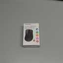 memzuoix 2.4G Wireless Mouse, 1400 DPI Computer Mice with USB Receiver, Portable Wireless USB Battery Powered Cordless Mouse for Laptop, PC, Desktop, 5 Buttons (Matte Black)