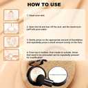 2Pcs Foundation for Older Women, Perfect for Light/Medium Complexions, Mushroom Head Air Cushion CC Cream, Cover up BB Cream for Mature Skin, Makeup Concealer Long Lasting Full Coverage