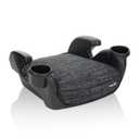 Evenflo GoTime No Back Booster Car Seat (Static Black), Date of Manufacture 2026/06/11