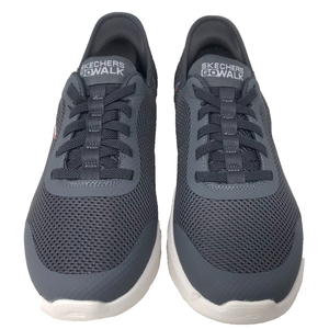 Skechers Men's Slip-Ins Go Walk Flex Hands Up Slip On Shoes Gray, Size 9.5