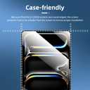 3 x NEW'C 2 Pack Designed for iPad Pro 11 inch M4 (2024), Modle A2836 A2837 A3006 Screen Protector Tempered Glass, Bubble Free, Ultra Resistant (Transparent)