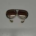 SODQW Oversized Aviator Sunglasses for Women With Earrings Trendy Large Big XL Size 2026 Designer Ladies Shades