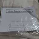 Shintenchi Small Sectional Sofa Couches,L Shape Convertible Sofa with Ottoman,3 Seat Comfy Corduroy Upholstered Sofa Couch,Small Couch for Apartment,Living Room and Office(Beige)