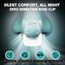 Anti Snoring Devices, 6-Pack Magnetic Snore Stopper with Adjustable Silicone Nose Clip, Effective Snoring Solution for Restful Sleep, Professional Nose Vents to Relieve Snoring for Men and Women