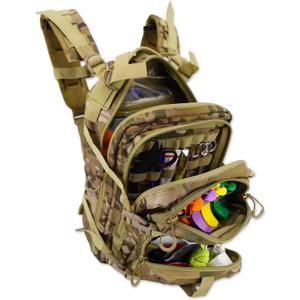 Lightning X Stocked EMS/EMT Trauma & Bleeding First Aid Responder Medical Backpack + Kit - Camo