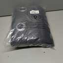 ChrisDowa 100% Blackout Curtains for Bedroom with Black Liner, 2 Thick Layers Total Blackout Thermal Insulated Grommet Window Curtains 72 Inch Length 2 Panels Set (Dark Grey, 52 x 72 Inch)