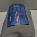 Bedsure Dark Grey Oversized King Duvet Cover - 3 Pieces Prewashed Cotton-Like Extra Soft Bedding Set, Includes 1 Duvet Cover 120x98 Inches with Zipper Closure & 2 Pillow Shams, Comforter Not Included