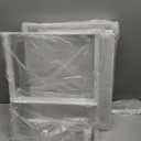 TJ.MOREE Sunglasses Organizer Storage Wall Mounted: 13 x 15.6 inches Eyewear Display Case Rustic Wood Eyeglasses Holder Large Glasses Storage Box,White