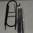 Yetene 2 Pcs 45 Inch Shepherds Hook for Outdoor Adjustable Bird Feeder Pole Metal Steel Shepard Hooks for Hummingbird Stand Feeder Pole for Garden Plant, Lantern, Hanging Wedding Decor - Black