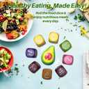 Food Dice Date Night Dice Anniversary Birthday Wedding Christmas Couples Gifts for Him Her Husband Wife Boyfriend Girlfriend Food Decision Games Easter Basket Stuffers for Teens Adults Men Women