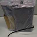 Mini Hot and Iced Coffee Maker Single Serve, for K Cup and Ground, 6 to 14 Oz Brew Sizes, with Recipe Book, for Home, Travel, RV, Office and Dorm, Violet