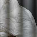 SERTA Down Illusion All Season Hypoallergenic Down Alternative Comforter with Corner Loops, King/Cal King, White