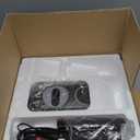 MERACH Under Desk Elliptical Machine, Leg Exerciser While Sitting for Seniors with Remote Control & 12-Speeds, Quiet Portable Electric Seated Pedal Exerciser Machine for Home Office