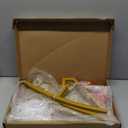 Wokceer Round Backdrop Stand 6FT Circle Balloon Arch Frame Circle Backdrop Stand Gold Round Arch for Wedding Birthday Party Bridal Shower Anniversary Event Ceremony Decoration