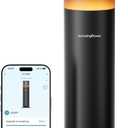 Waterless Essential Oil Diffuser, Smart Scent Diffuser with Nightlight, Smart Schedules, Up to 1100 sq ft, App Control Cold Air Scent Diffuser Oil Machine for Home Large Room and Commercial Use, Black
