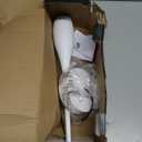 JULiN HOME White Pendant Light for Kitchen Island, LED Dimmable Pendant Light fixtures, Small Modern Industrial Hanging Pendant Light for Over Sink, Bar, Dining Room, Bedside