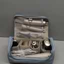 Cosy Companions 6 in-1 Hair Dryer Brush, 150,000 RPM High-Speed Negative Ionic, Blow Dryer Brush for Fast Drying, Hot Air Brush for Curling/Volumizing/Straightening with Travel Bag, Gold