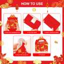 C L cooper life 12pcs Chinese New Year Party Gift Treat Boxes Happy Chinese New Years Party Gift Boxes for 2026 Lunar New Year of The Horse Theme Spring Festival Supplies