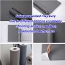 Haimin Fabric Wallpaper Textured Contact Paper (24in X 393in) Grey Peel and Stick Faux Linen Wall Paper Self-Adhesive Vinyl Wallpaper Herringbone Look (Gray)