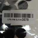 Black Self Adhesive Dots 32 pcs 3/4" Diameter Hook and Loop Dots Taps for School, Office