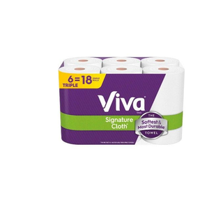 VIVA! Signature Cloth Paper Towel Roll (12=36single rolls)