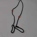 Howgo Double Slip Leash Slip Lead | Dual Dog Lead for 2 Dogs,360 Swivel No Tangle | Dog Training Nylon Leash and Collar | Double Clip Coupler and Splitter | Lightweight Aluminum (Black, 3FT)