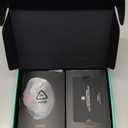 Nulea M501 Wireless Trackball Mouse, Rechargeable Ergonomic, Easy Thumb Control, Precise & Smooth Tracking, 3 Device Connection (Bluetooth or USB Receiver), Compatible for PC, Laptop, Mac, Windows.